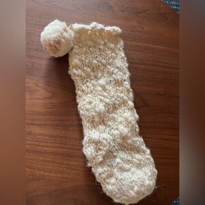Pine and Poppy Christmas Stocking